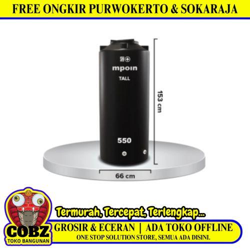 280 L / M POIN + TALL TW 280 Water Torrent Tangki Tandon Air PVC Green Set