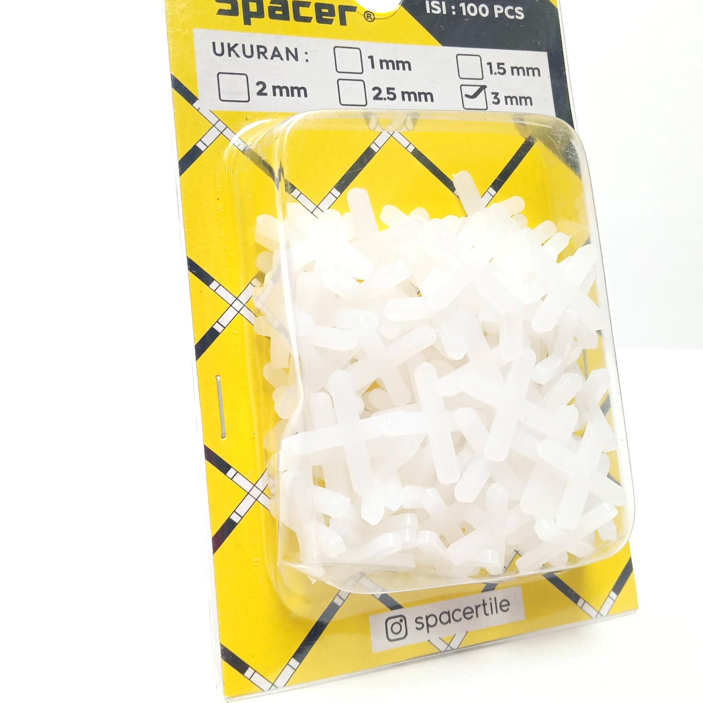 3 MM / SPACER Tile Leveling Spacer Jarak Nat Keramik Granit Bungkus