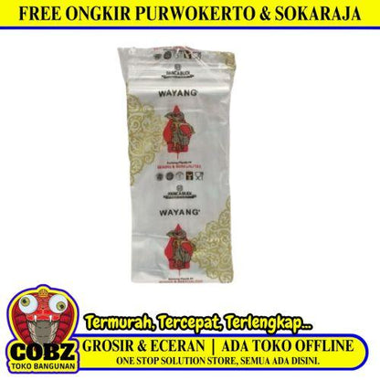 0.3 MM x 12 CM / TM Plastik PP Kacang Transparan Roll