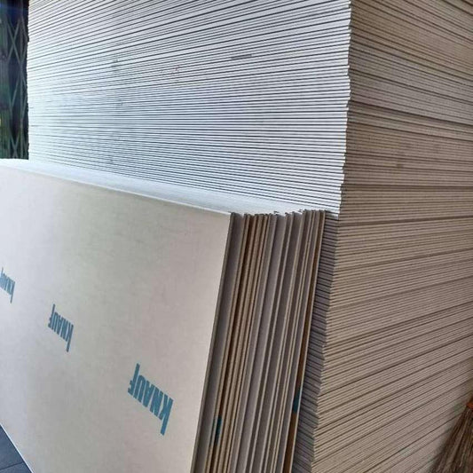 9 MM X 120 CM X 240 CM / KNAUF Board Gypsum Papan Plafon Partisi Lembar