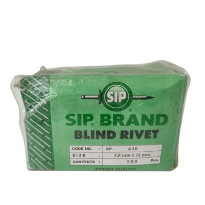 4.8 MM x 11 MM / SIP SP . 640 Paku Rivet Keling Tang Rivet Dus