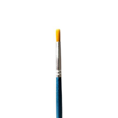 6 MM / SHINING A10 Kuas Lukis Tembok Kayu Besi Air Acyrlic Paint Brush