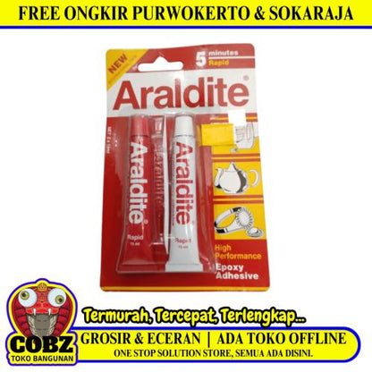 30 ML / ARALDITE EPOXY ADHESIVE 5 MINUTES RAPID Lem Besi Set