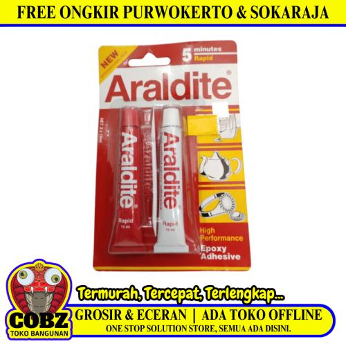 30 ML / ARALDITE EPOXY ADHESIVE 5 MINUTES RAPID Lem Besi Set