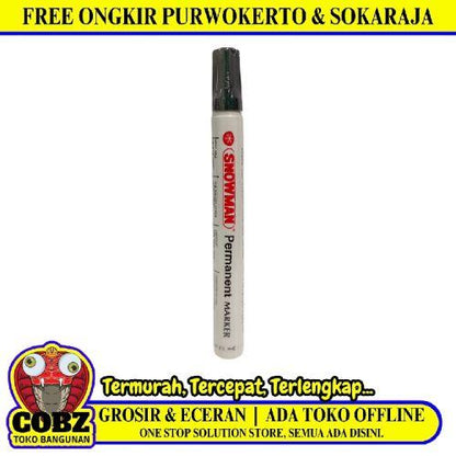 SNOWMAN SSpidol Alat Tulis Marker Jenis Tinta Besar Hitam
