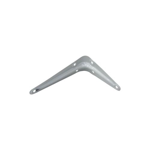 3 IN x 4 IN / TM Siku Rak L Shelf Brackets Penyangga Putih Tipis