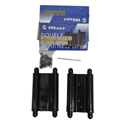4 IN / FREDER Engsel Cowboy Koboi Bolak Balik Pintu Kabinet Hitam Set