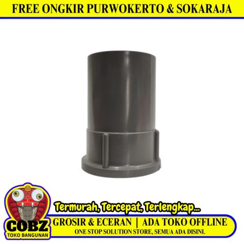 1 1/2 IN / RUCIKA AW Sok Drat Dalam Faucet Socket Fitting Pipa PVC
