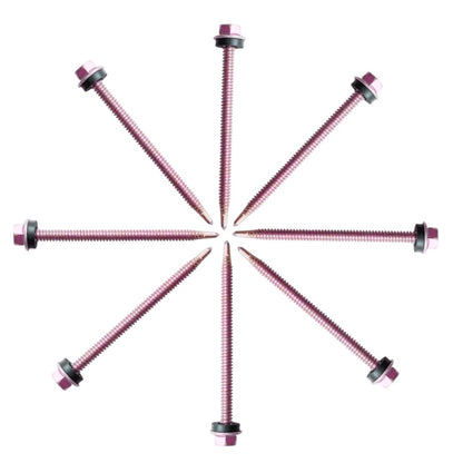 70 MM / TM Roofing Baut Sekrup Atap Baja Ringan Putih Biji