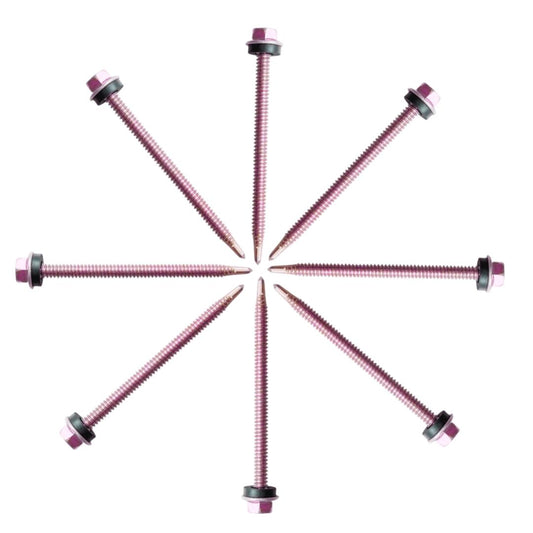 70 MM / TM Roofing Baut Sekrup Atap Baja Ringan Putih Biji