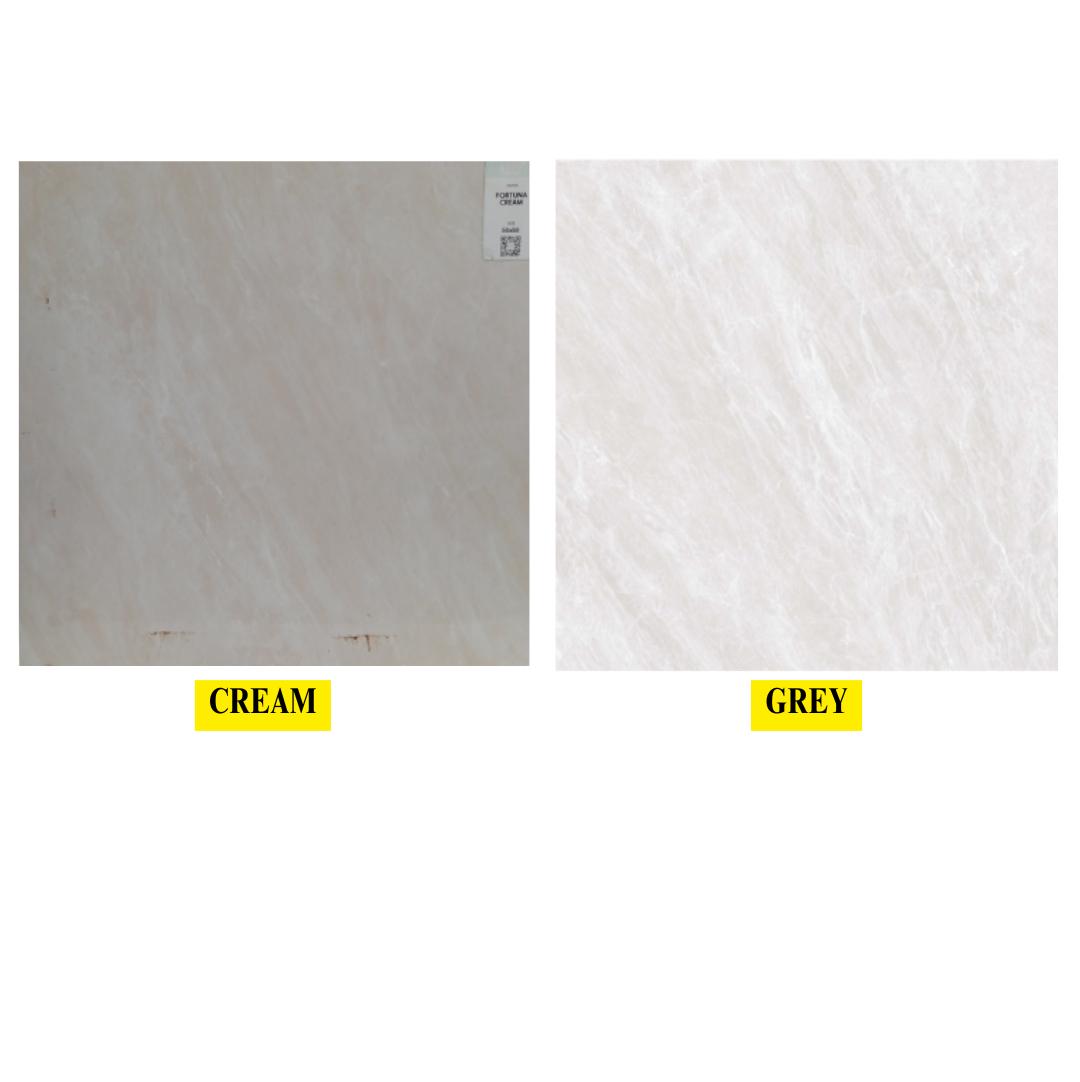 50 CM x 50 CM / ASIA TILE FORTUNA Keramik Lantai Rumah Glossy Dus