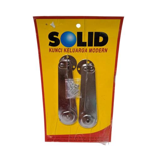 6 IN / SOLID Tangan Gareng Engsel Salon Penahan Jendela Stainless Set