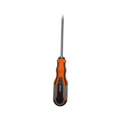 2 1/2 IN - 4 1/2 IN / FINDER Obeng Screwdriver Two Way Bolak Balik 2 In 1 Gagang Karet