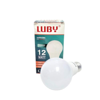 12 WATT / LUBY LED Lampu Bohlam Bulb Moto Putih