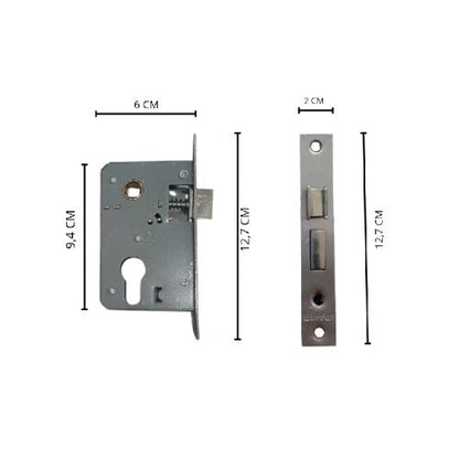 EIFFEL 703 BN / NB Handle Door Lock Tarikan Handle Kunci Pintu Kecil Set