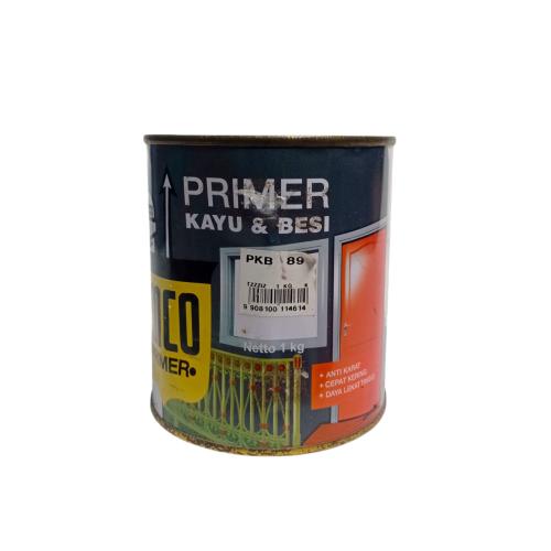 1 KG / EMCO Cat Dasar Meni Besi Anti Karat Zinc Chromate Primer Kaleng