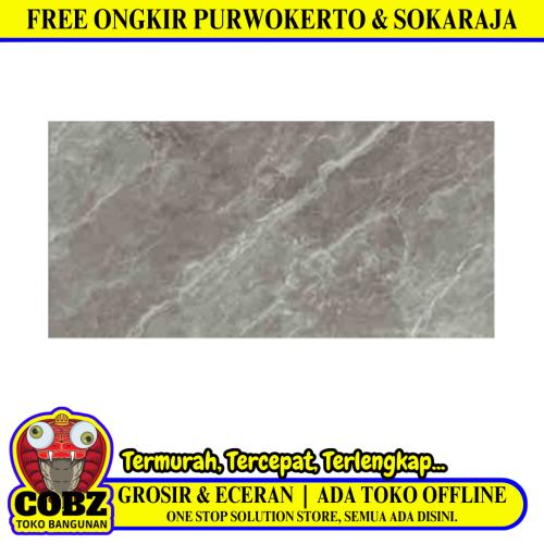 60 CM x 120 CM / SERENITY OSLO GRIGIO Granit Dinding Kamar Mandi Glossy Dus