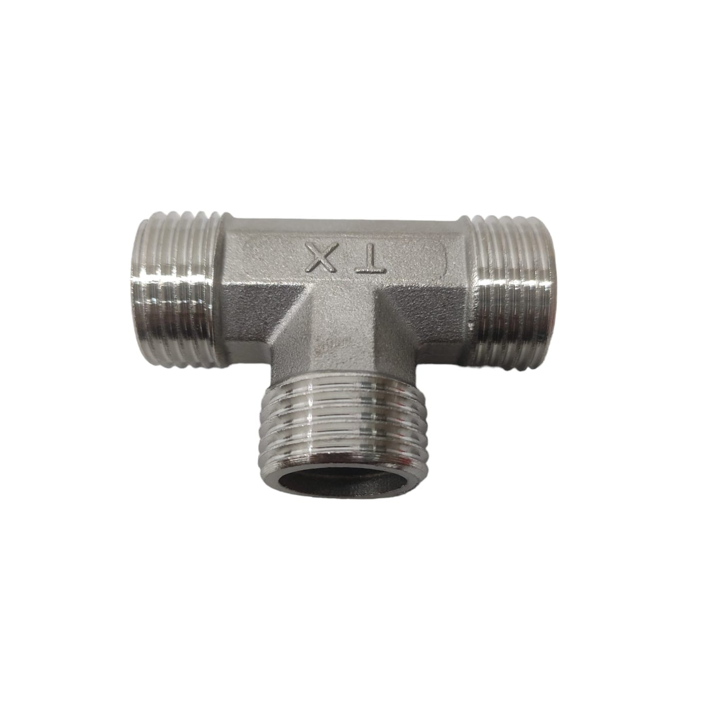 1/2 IN / TM  01 Tee Drat Luar Valve Tee Fitting Pipa Stainless