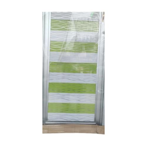 8 CM X 66 CM X 195 CM / HILTON 09 Pintu Kamar Mandi Galvalum Kiri Set