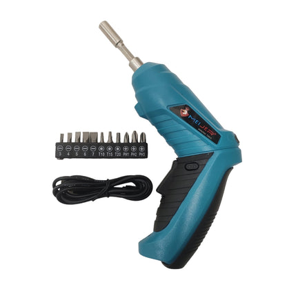 MEIJER Mesin Screwdiver Bor Obeng Angin Tangan Drill 2 Way Baterai Set