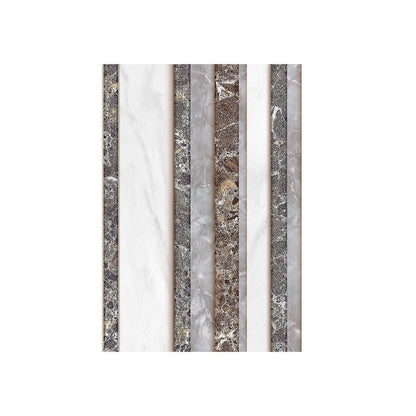 25 CM x 40 CM / UNO VILLAREAL Keramik Dinding Kamar Mandi Glossy Grey Dus