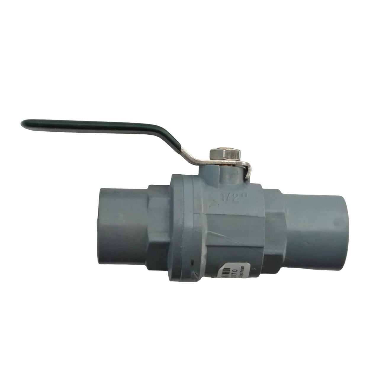 1/2 IN / VIPER Stop Kran Polos Ball Valve Engkol Plastik PVC
