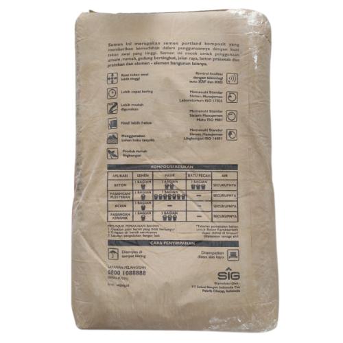 50 KG / GRESIK PCC Semen Abu Abu SNI Sak