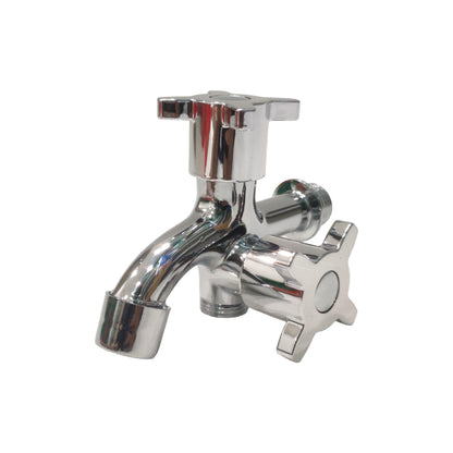 1/2 IN / FICO 01 Kran Air Cabang Double Shower Mesin Cuci Stainless