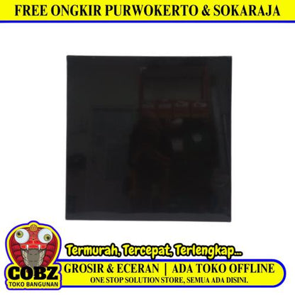 60 CM x 60 CM / JETRI BLACK Granit Lantai Rumah Glossy Dus