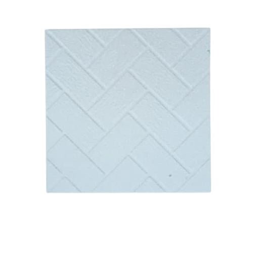 25 CM x 25 CM / ASIA TILE GALAXY Keramik Lantai Teras Garasi Matte White Dus