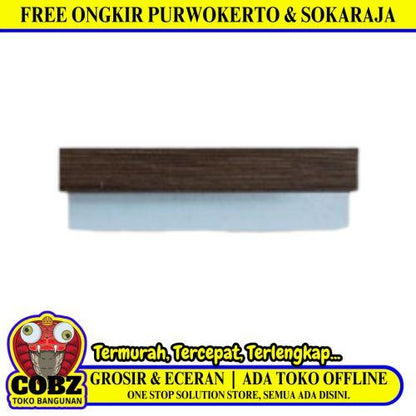 1.5 CM x 4 M / SHUNDA PLAFON LS.301-5 List Profil U Plafon U PVC Batang