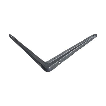 5 IN x 6 IN / TM Siku Rak L Shelf Brackets Penyangga Abu - Abu Tipis