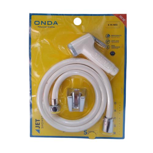 1/2 IN x 120 CM / ONDA S 75 NCS Jet Shower PVC Set