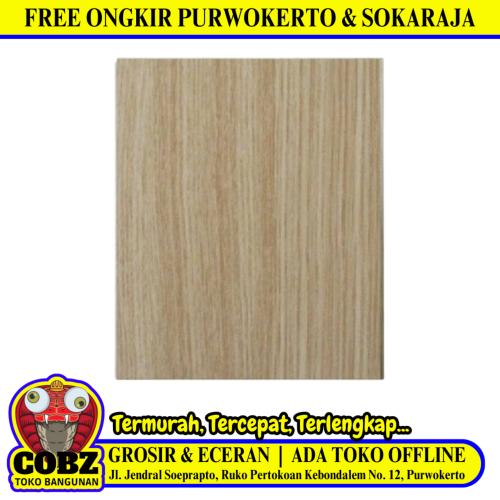 8 MM x 20 CM x 5 M / SHUNDA PLAFON KK 20074 Plafon Gypsum GRC U PVC Hotstamping Lembar