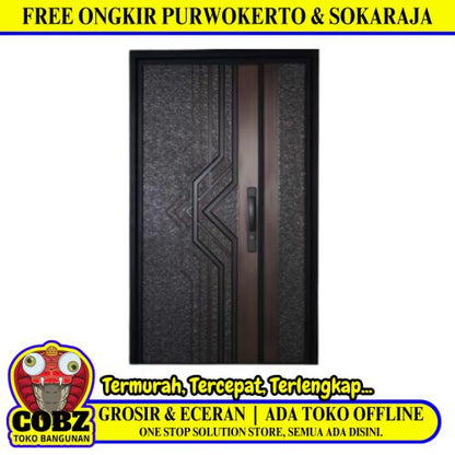 10 CM x 130 CM x 130 CM / FORTRESS OLY 130.01 MOM & SON Pintu Kamar Mandi Baja Set