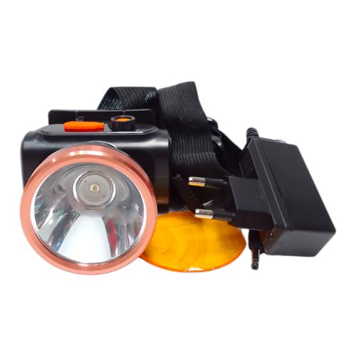 10 WATT / LUBY L-2875 Senter Kepala Lampu LED Headlamp Jauh Dekat Charge