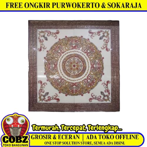 60 CM x 60 CM / VIVA ORHA 64149 Granit Lantai Motif Pola 4 Pcs Set