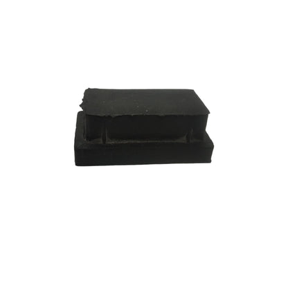 2 CM x 4 CM / TM Karet Pengaman Kaki Rak Besi Hollow Holo Kotak