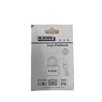 25 MM / N. DIOR Gembok Pintu Pagar Padlock Anti Maling Leher Pendek