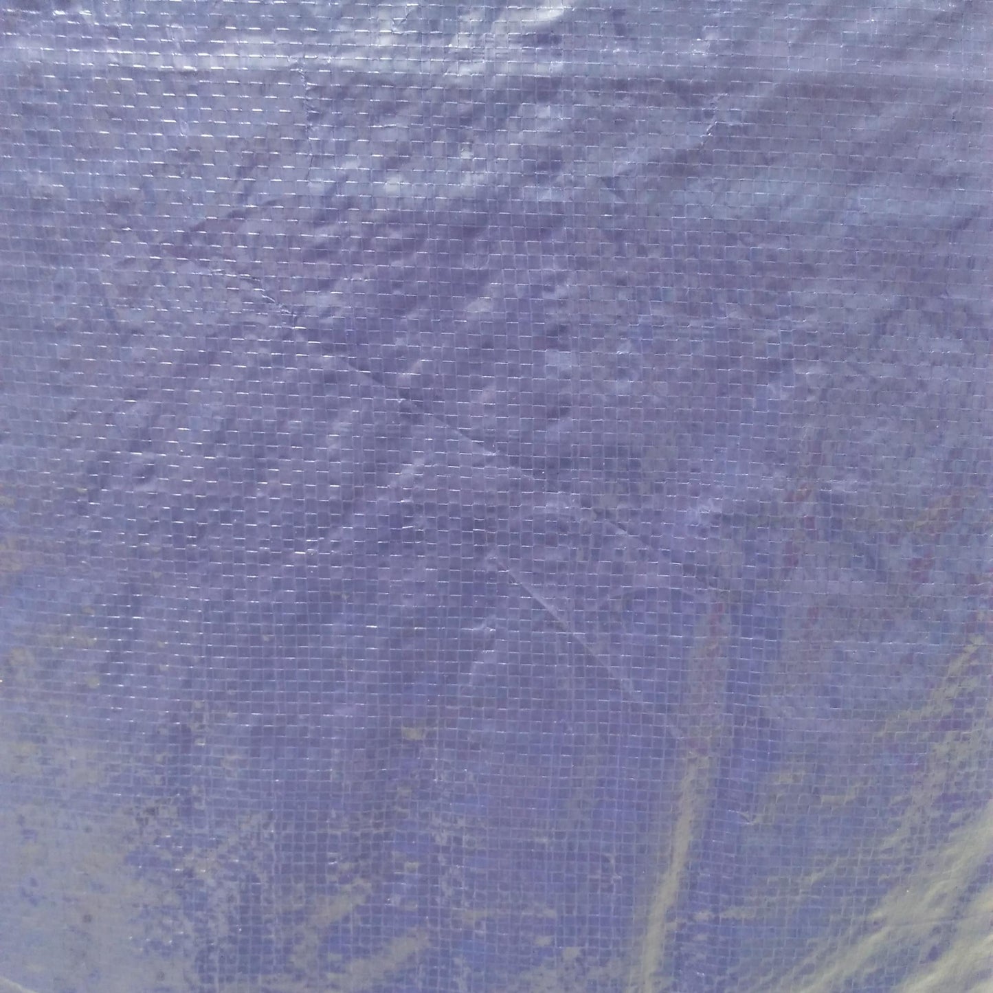 3 M x 5 M / NM A5 Terpal Tarpaulin Tutup Plastik PVC Biru Silver