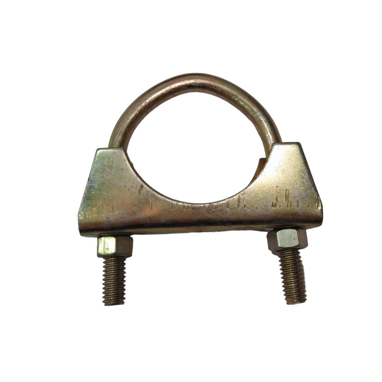 2 IN / NM Klem Pipa Bracket Knalpot Exhaust Clamp U Bolt Besi