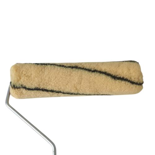 9 INCH / LEON BUSA Kuas Busa Roll Cat Tembok Kayu Besi Besar + Gagang Set