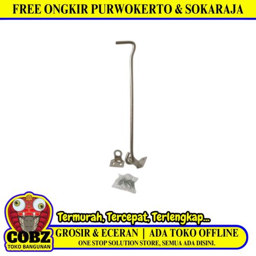 8 IN / HPP Hak Angin Cantol Penahan Jendela Window Hook Stainless