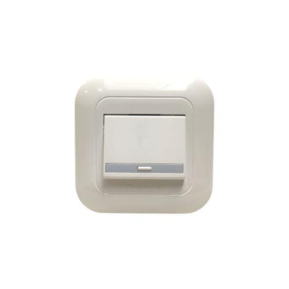 PANASONIC 01 Saklar Tunggal Single Engkel 1 Gang Tanam IB Inbow Putih