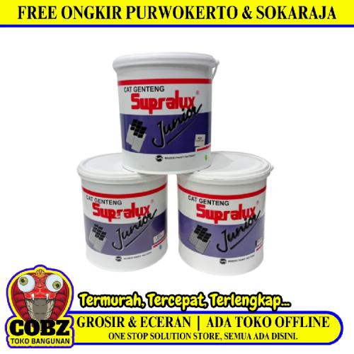 5 KG / SUPRALUX Cat Genteng Kolam Tembok Roof Paint Galon