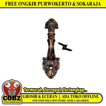 11 CM / TOP Tarikan Pintu Pegangan Lemari Laci Jendela Stainless