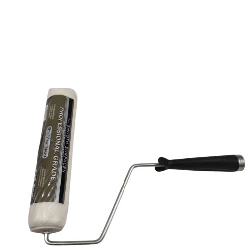 9 INCH / Z PRO BUSA  Kuas Busa Roll Cat Tembok Kayu Besi Besar + Gagang Set