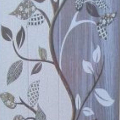 25 CM x 50 CM / UNO Ayana Keramik Dinding Timbul Glossy Grey Dus