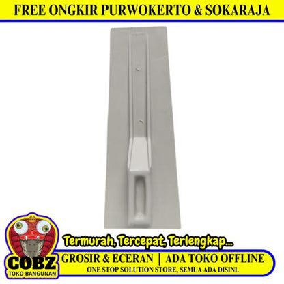 11 1/2 IN / ELGLADIO Raskam Trowel Perata Acian Tembok Polos Beton PVC