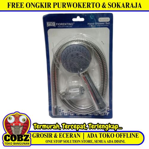 1/2 IN x 135 CM / FIORENTINO FH2222CR Hand Shower Tangan Kamar Mandi Set